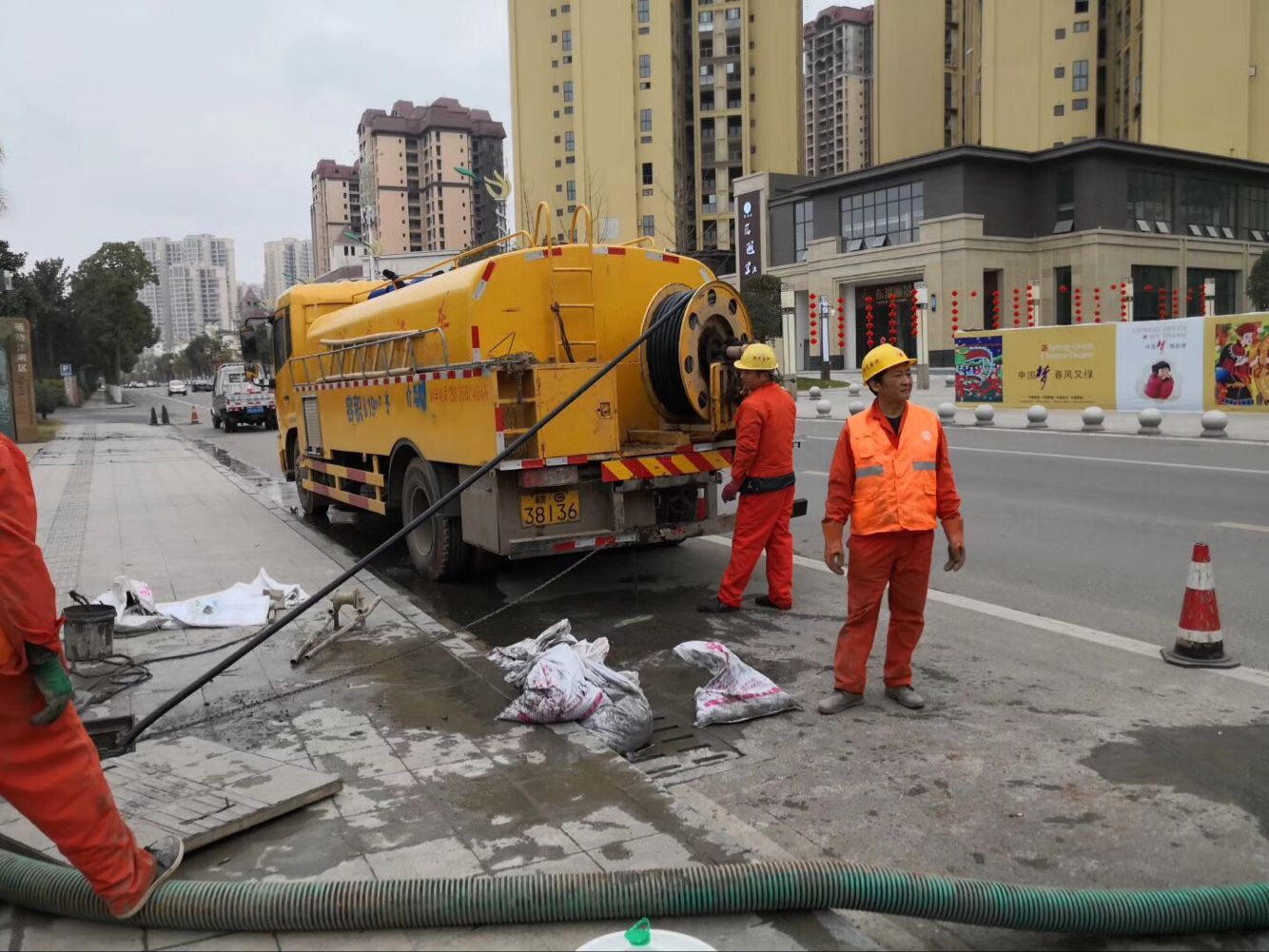 永年排污管道清淤-管道清洗